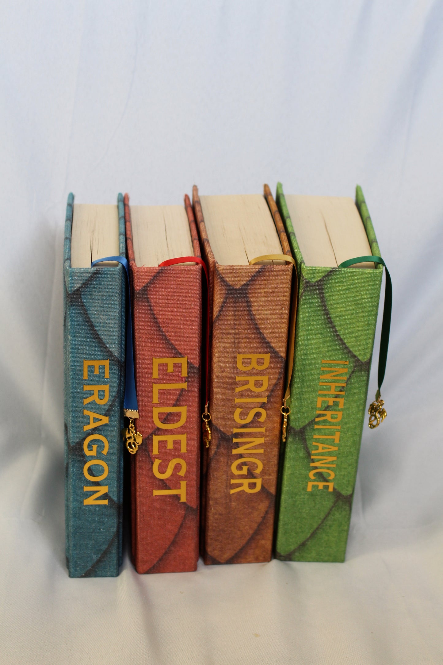 The Inheritance Cycle Series by Christopher Paolini Rebound Set | Custom Special Edition Rebinds