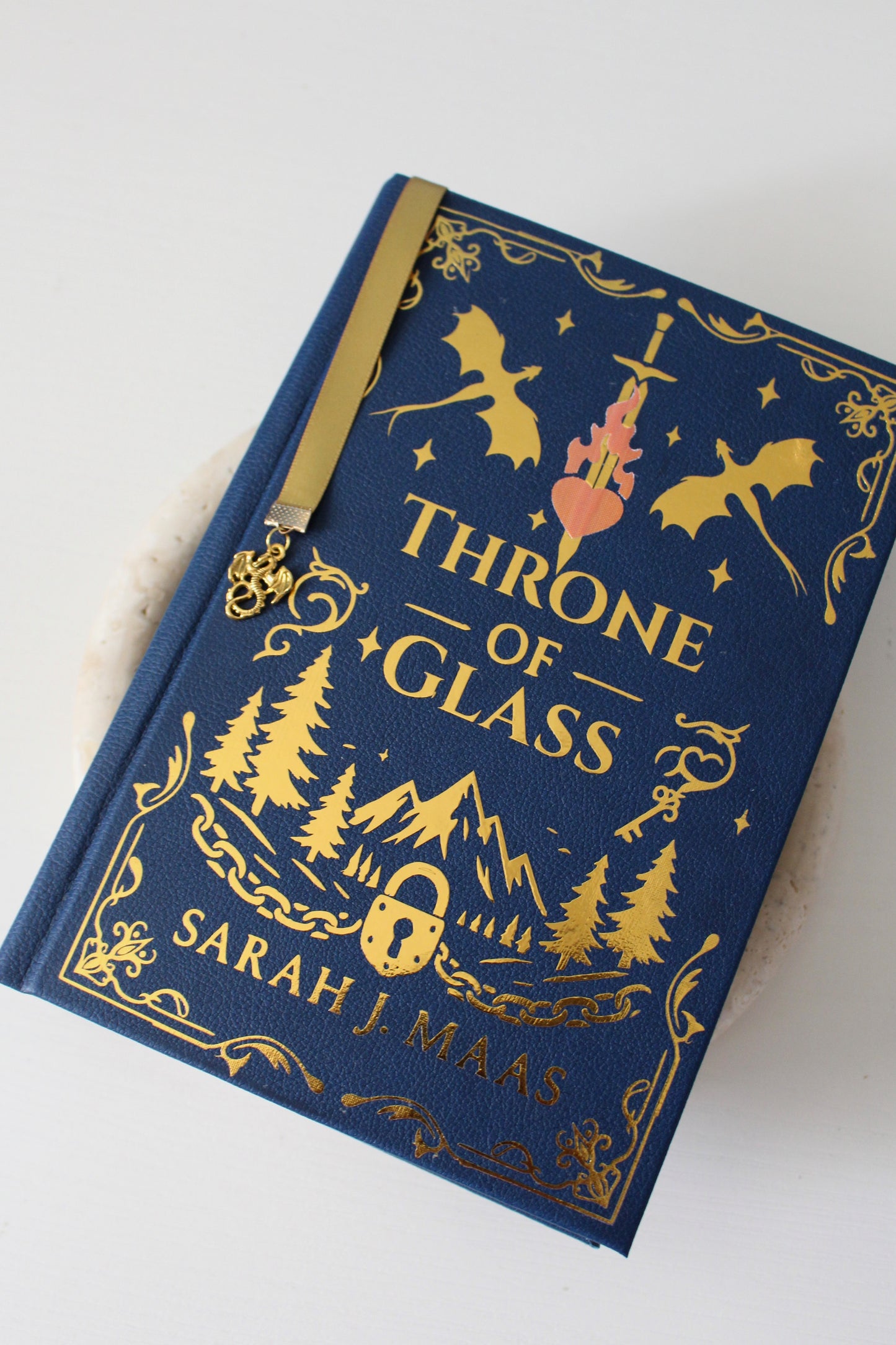 Throne of Glass by Sarah J Maas Rebind | Special Edition Custom Rebound Book