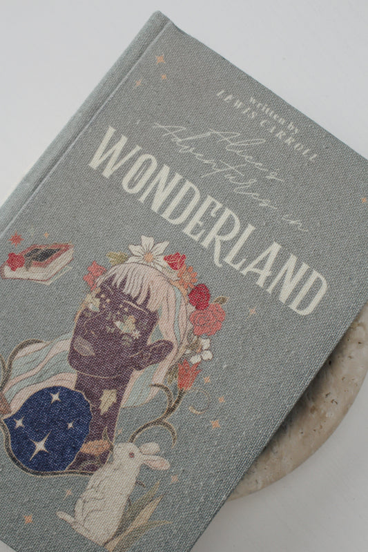 Alice's Adventures in Wonderland by Lewis Carroll | Special Custom Edition Rebind | Handmade Rebound Book