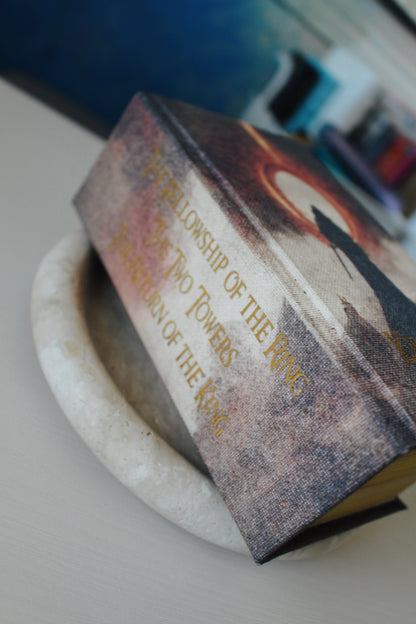 The Lord of the Rings Books 1-3 Omnibus Rebind | Handmade Custom Special Edition | Rebound Book