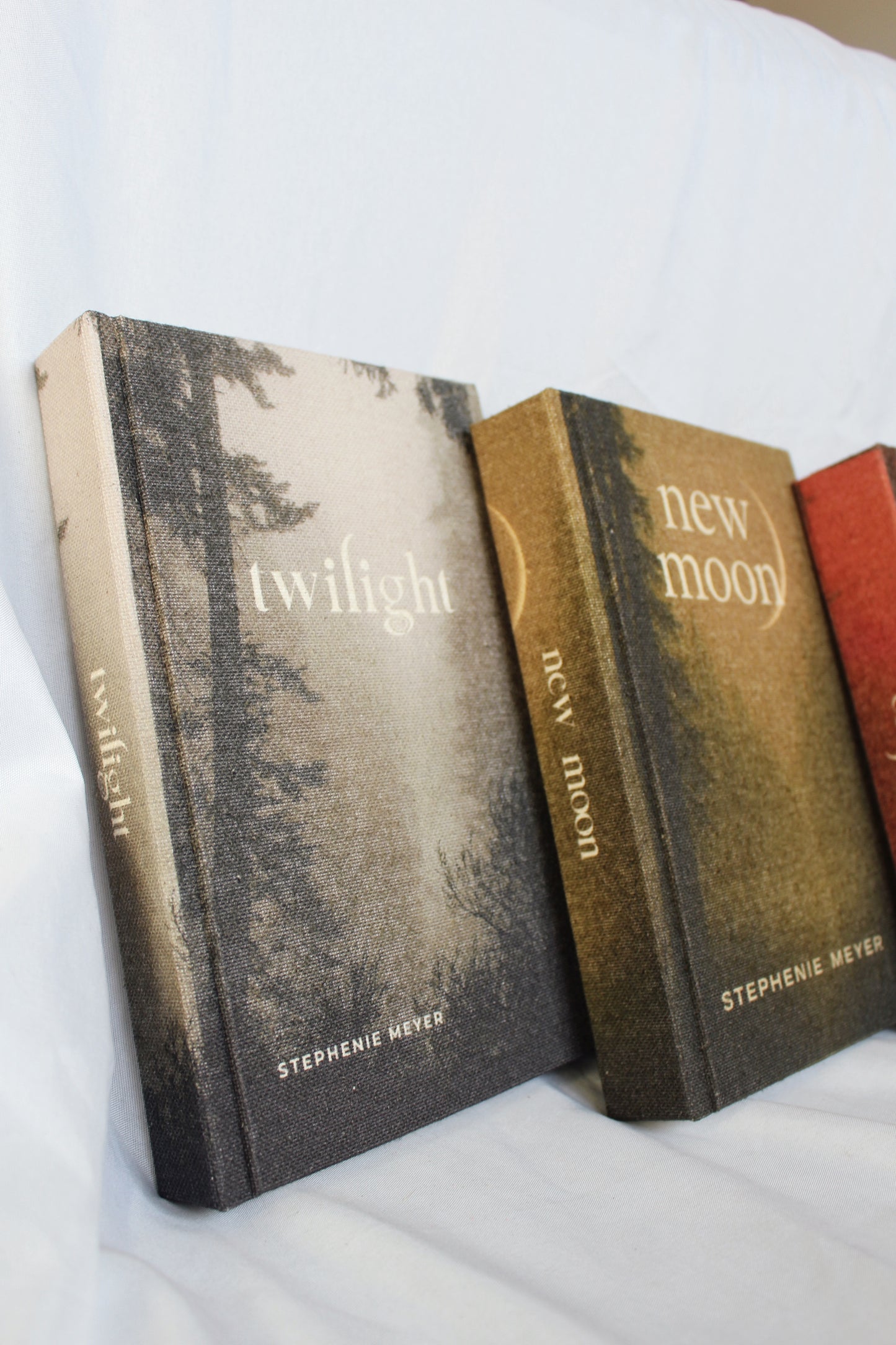 Twilight Series by Stephenie Meyer Rebound Set | Special Custom Edition Rebinds