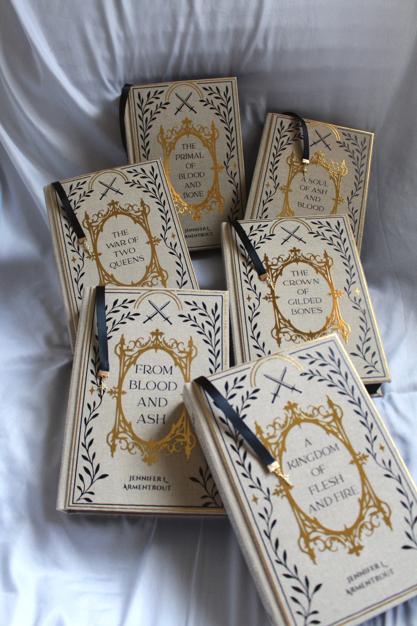 The Blood and Ash Series Rebound Set | Special Custom Editions | Rebound Books