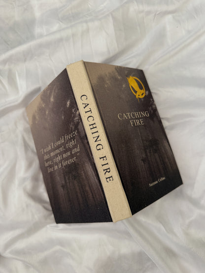 Catching Fire by Suzanne Collins Rebind | Custom Made Special Edition Rebound Book