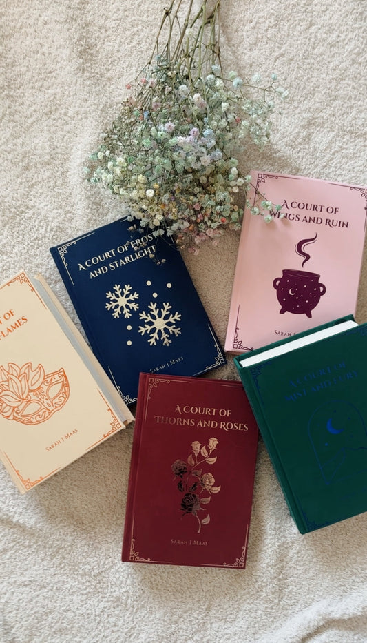 A Court of Thorns and Roses (ACOTAR) Full Series Rebound Set | Books 1-5 | Special Edition