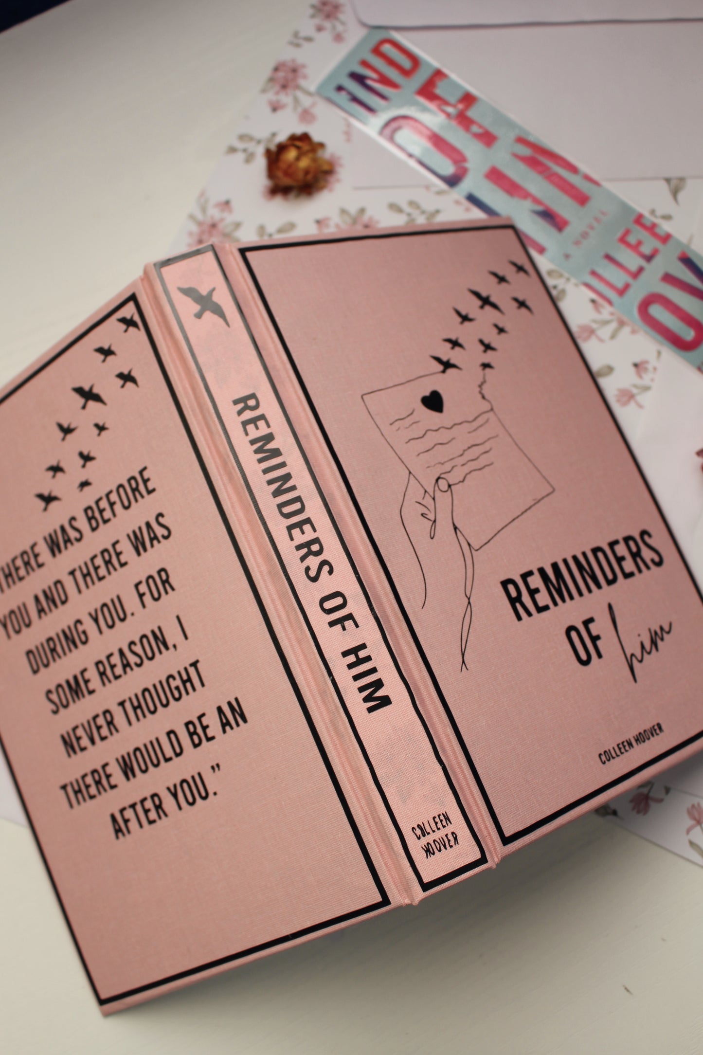 Reminders of Him by Colleen Hoover Rebind | Special Custom Edition | Rebound Book