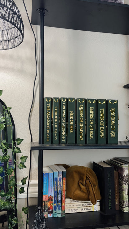 Throne of Glass Series by Sarah J Maas Full Rebound Set | Handmade Special Custom Editions