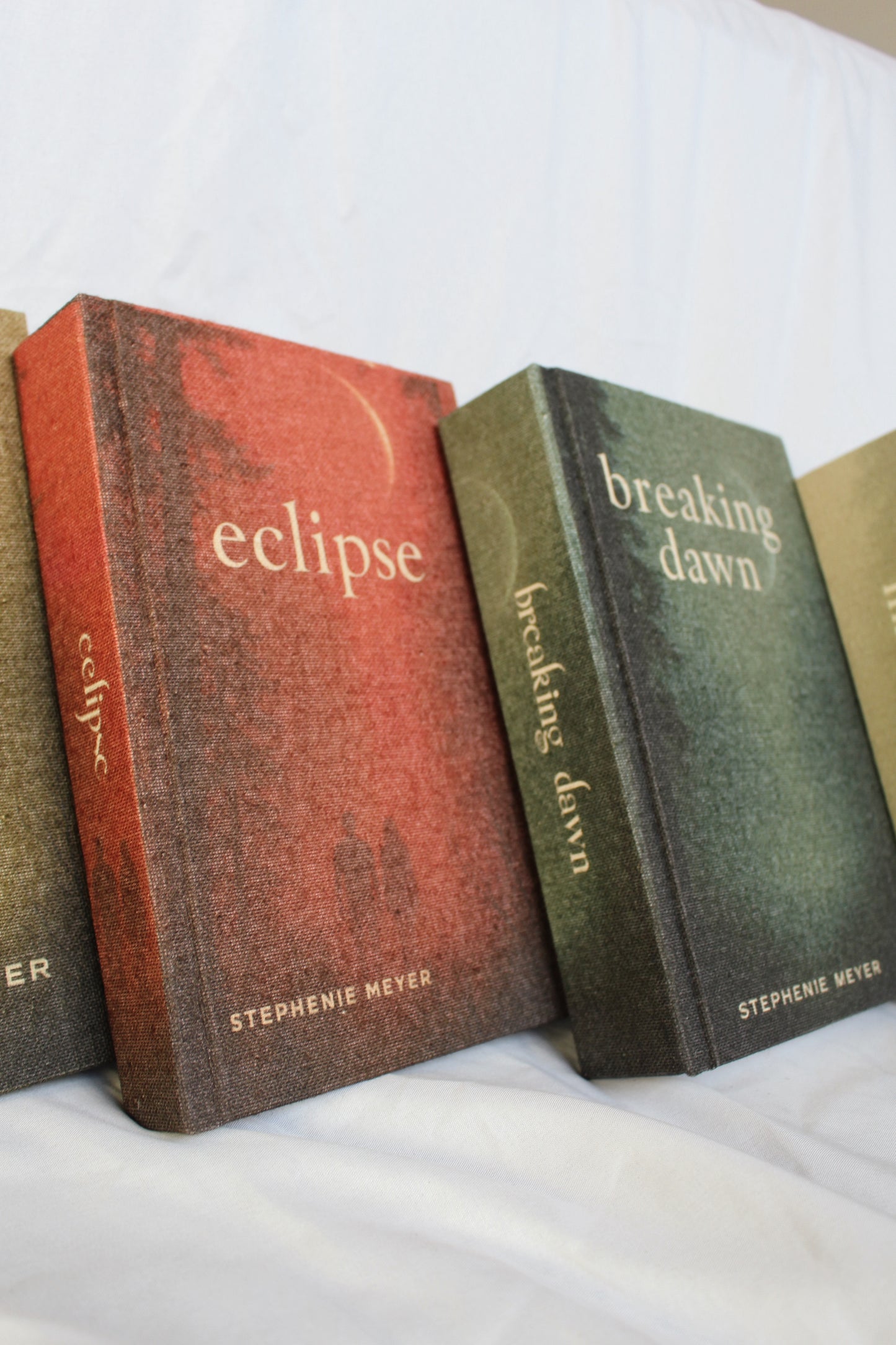 Twilight Series by Stephenie Meyer Rebound Set | Special Custom Edition Rebinds