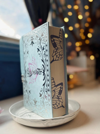 Quicksilver by Callie Hart Rebind | Custom Special Edition | Handmade Rebound Book