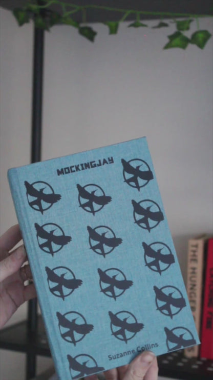 The Hunger Games Trilogy by Suzanne Collins Rebound Set | Custom Special Editions | Handmade Rebinds