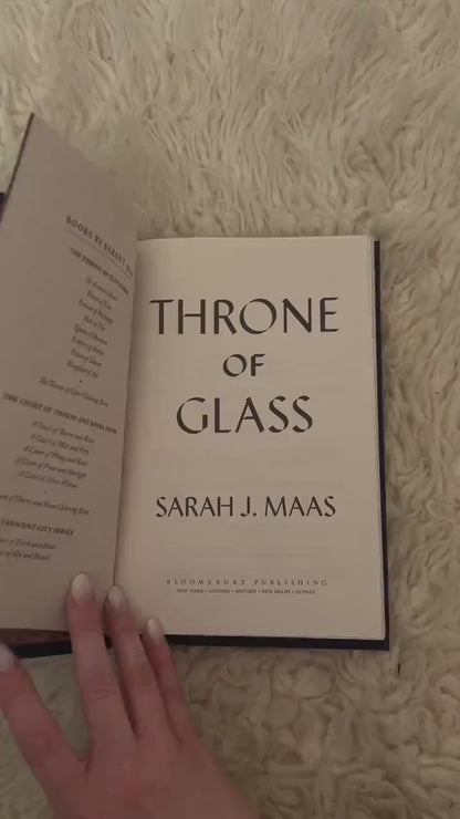 Throne of Glass by Sarah J Maas Rebind