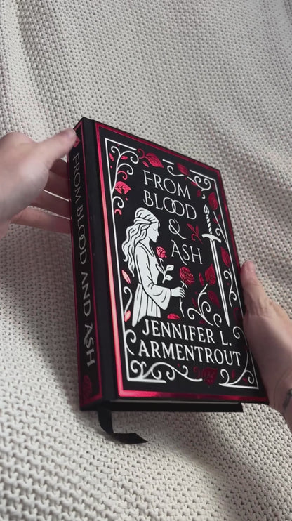 Blood and Ash Series by Jennifer L Armentrout Rebound Special Custom Edition Set, Fantasy Romance Rebind Set, Handmade
