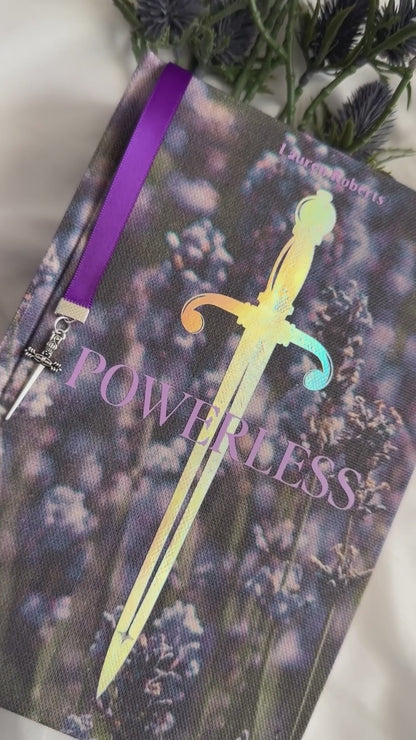Powerless by Lauren Roberts Rebind | Custom Special Edition | Rebound Book