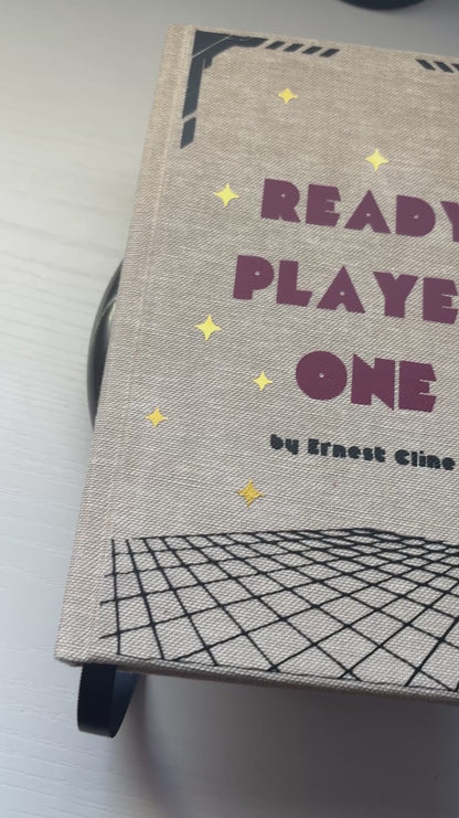 Ready Player One by Ernest Cline Rebind | Special Custom Edition | Rebound Handmade Book