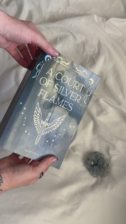 A Court of Silver Flames by Sarah J Maas Rebind | Custom Special Edition | Rebound Book