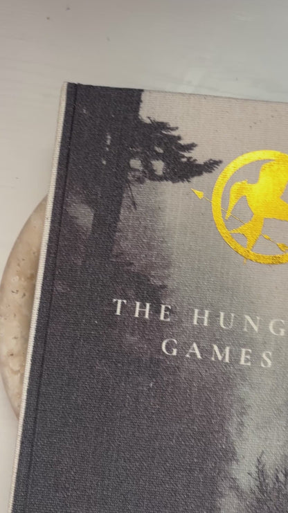 The Hunger Games by Suzanne Collins Custom Special Edition | Handmade Rebound Book