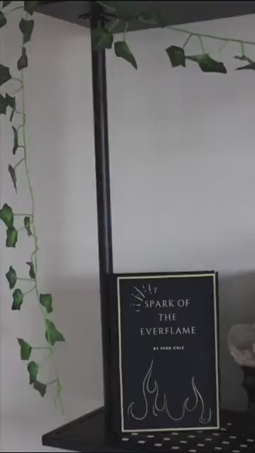 Spark of the Everflame by Penn Cole Rebind | Special Custom Edition | Handmade Rebound Book